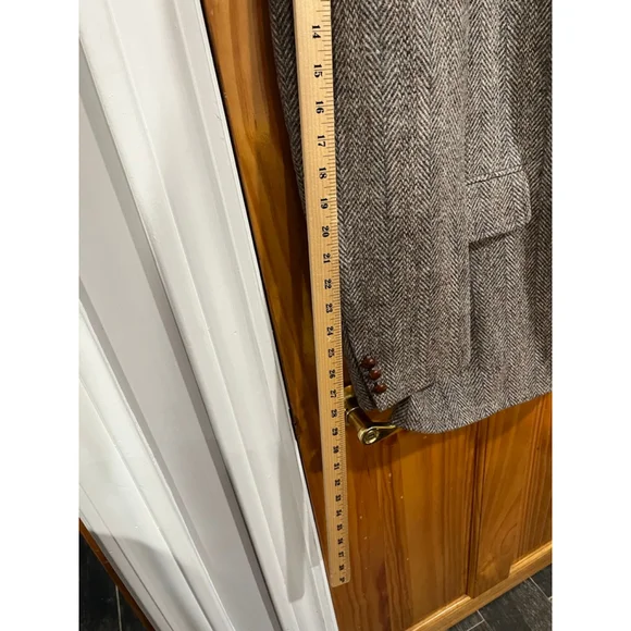 Harris Tweed Brown Blazer - Picture 12 of 12